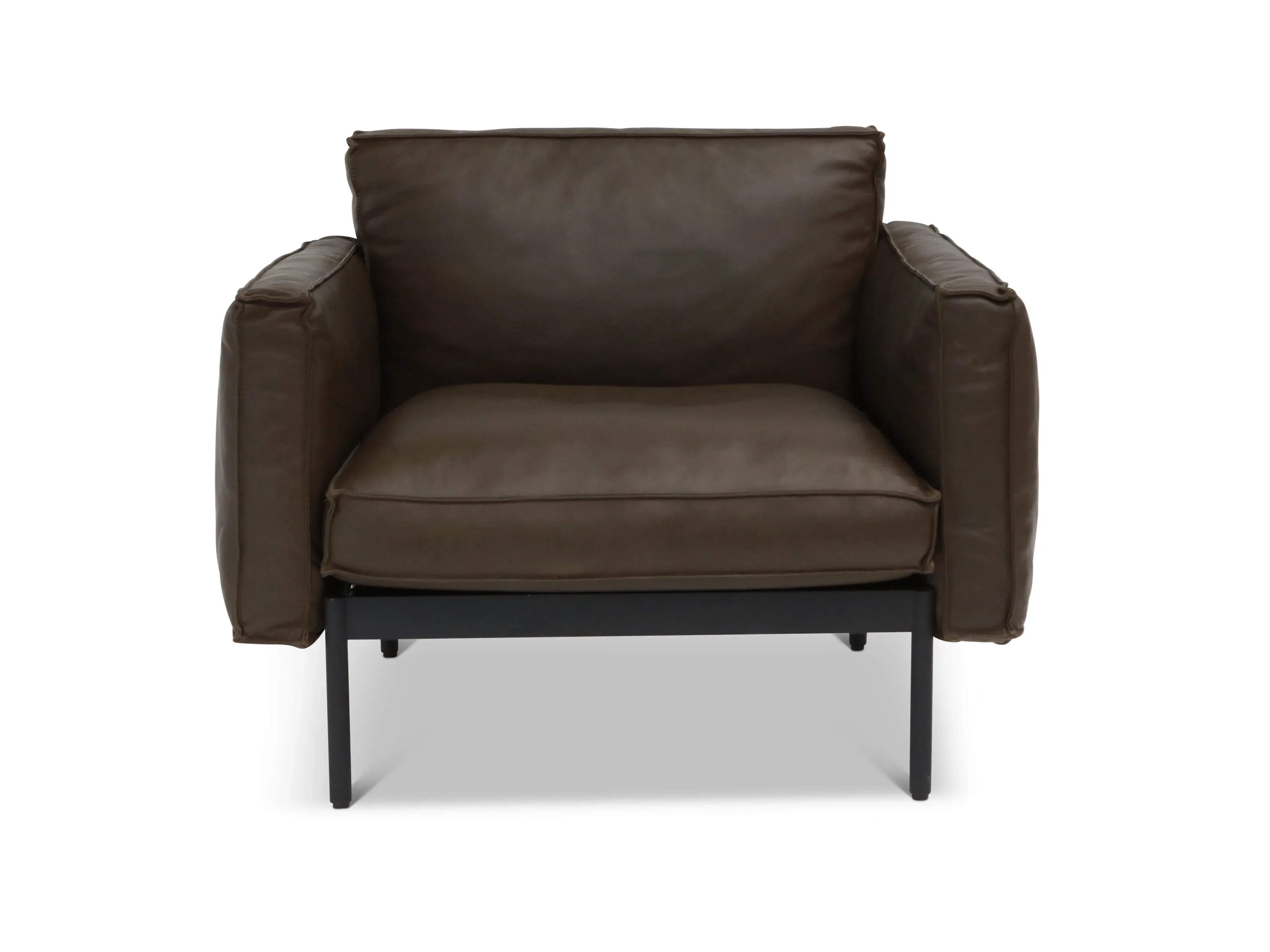 Attendant Lounge Chair | Leather - Image 4