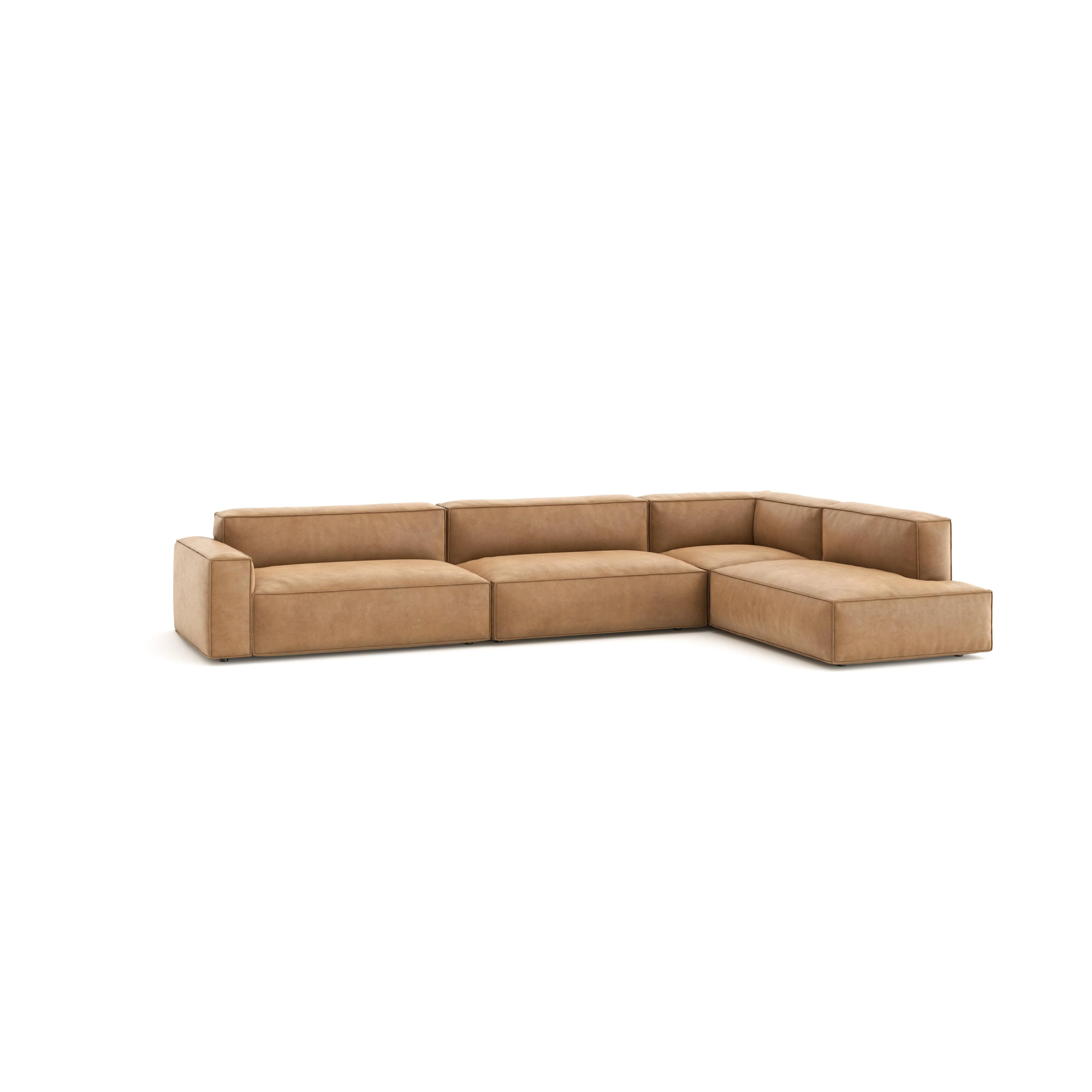 Baker Modular Sofa | Leather • M8 - Image 4