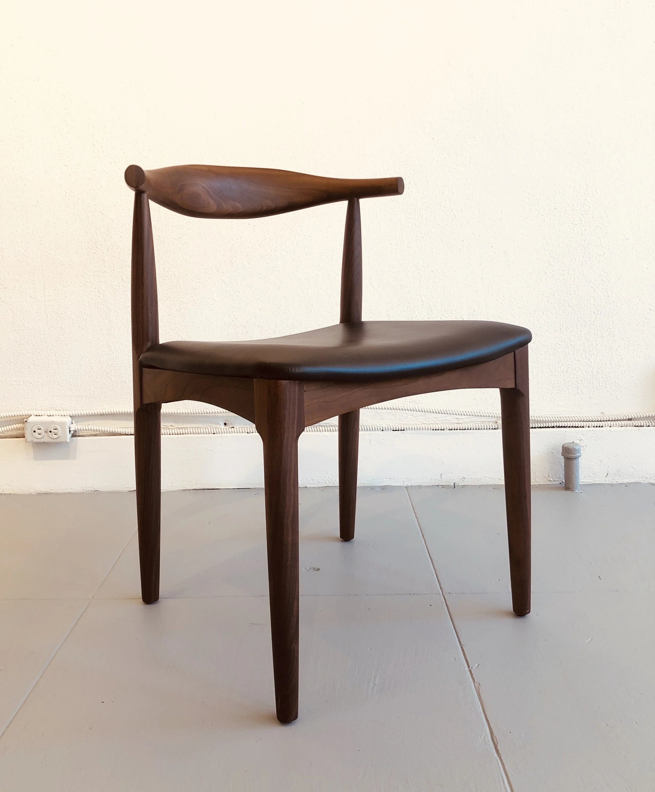 Copenhagen Dining Chair - Walnut - Image 3