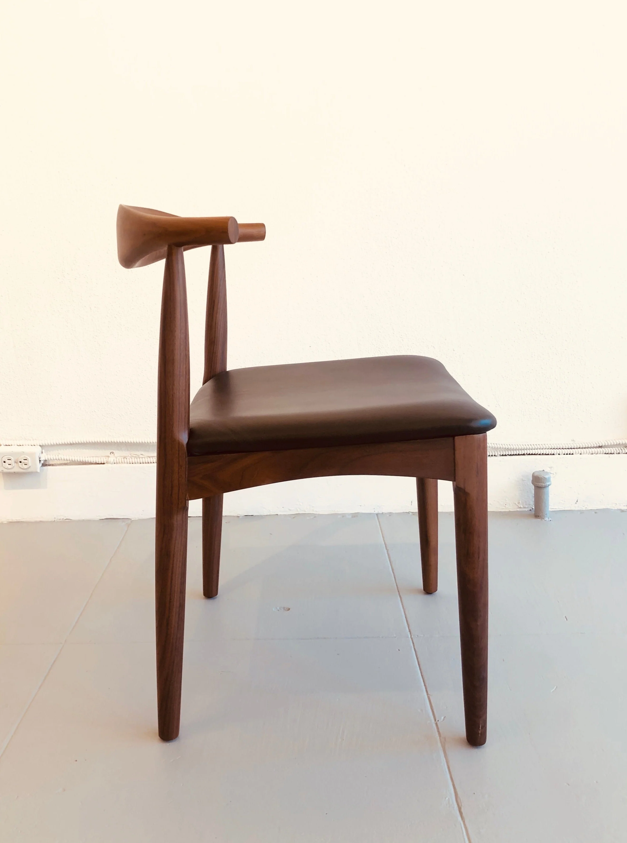 Copenhagen Dining Chair - Walnut - Image 4