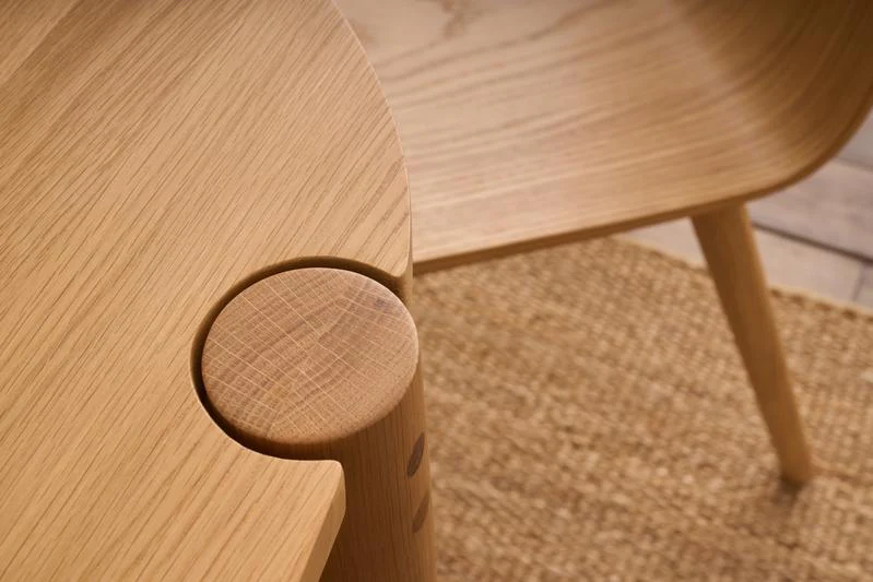 Cove Dining Table | Light Oak - Image 10