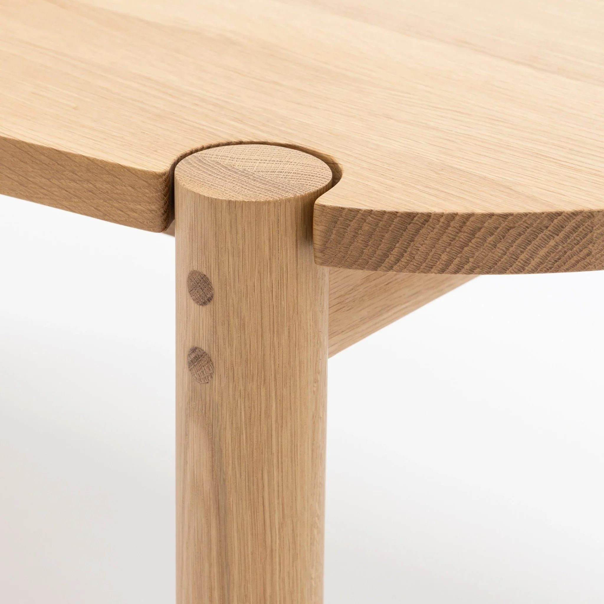 Cove Dining Table | Light Oak - Image 6