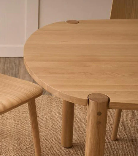 Cove Dining Table | Light Oak - Image 8