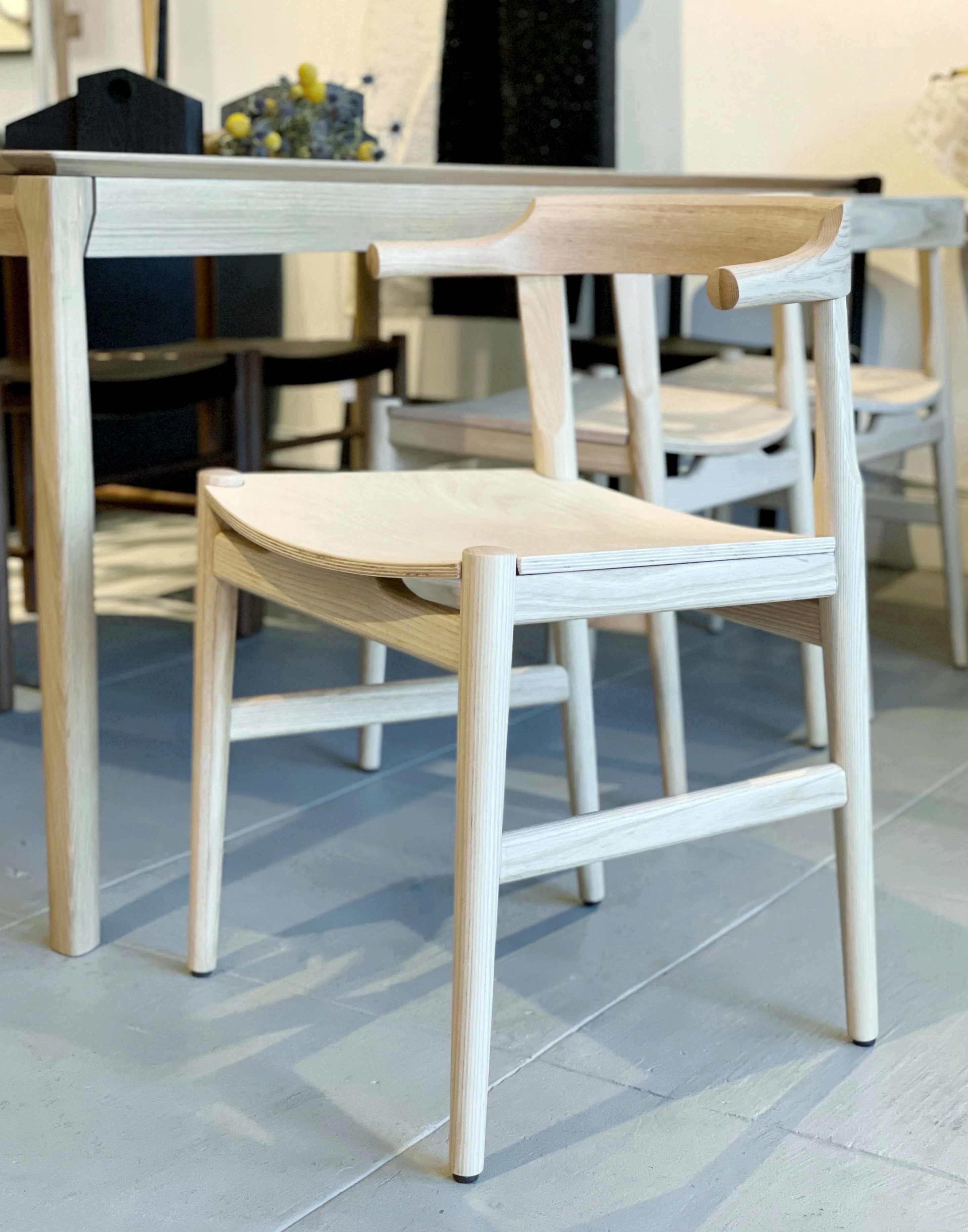 Frank Dining Chair - White Ash - Image 3