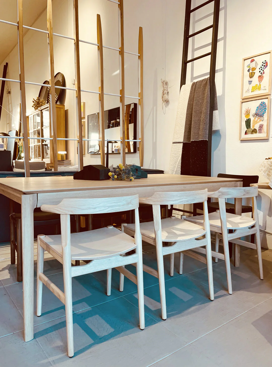 Frank Dining Chair - White Ash - Image 4