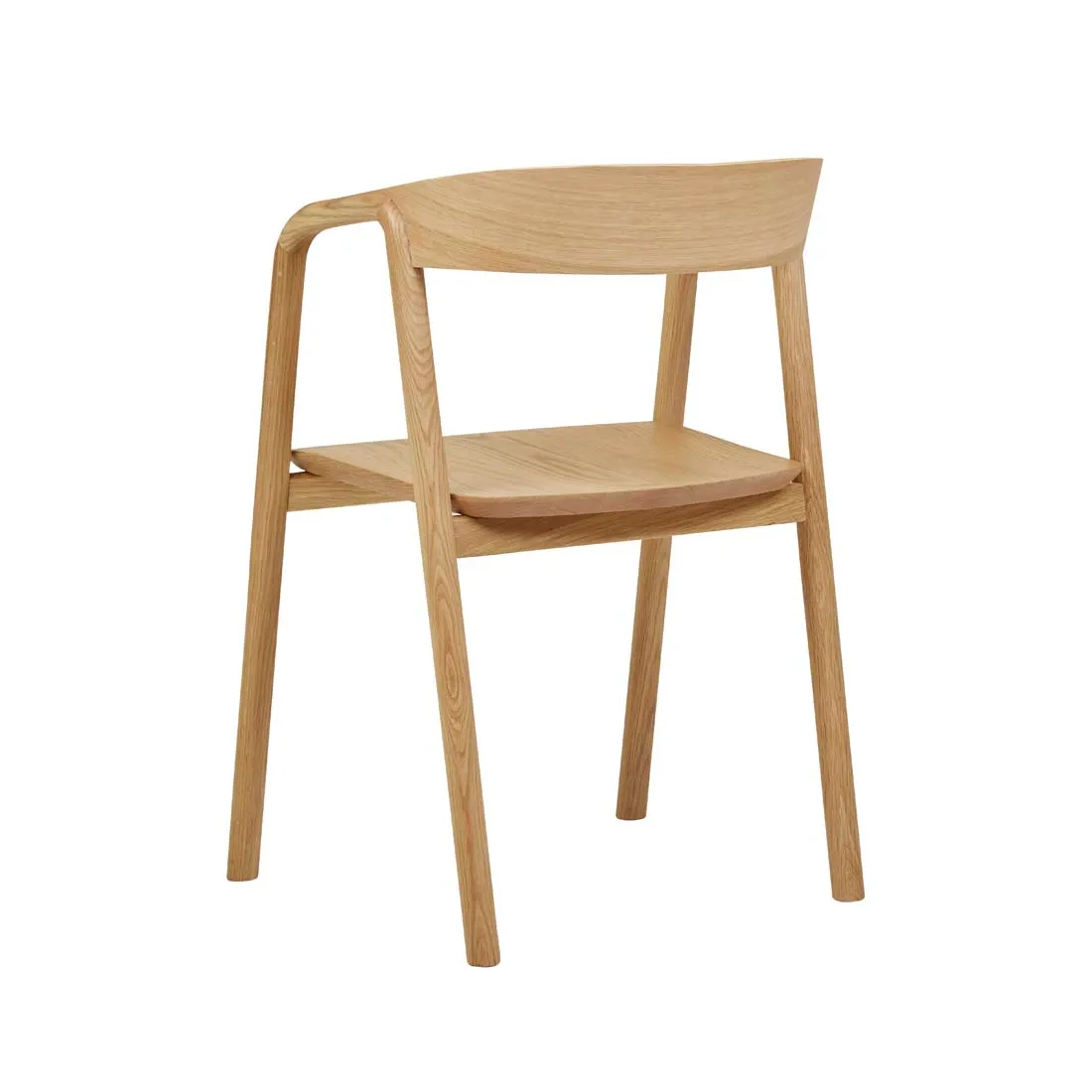 Inlay Dining Chair | Light Oak - Image 3