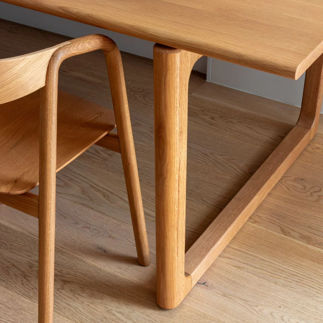 Inlay Dining Chair | Light Oak - Image 7