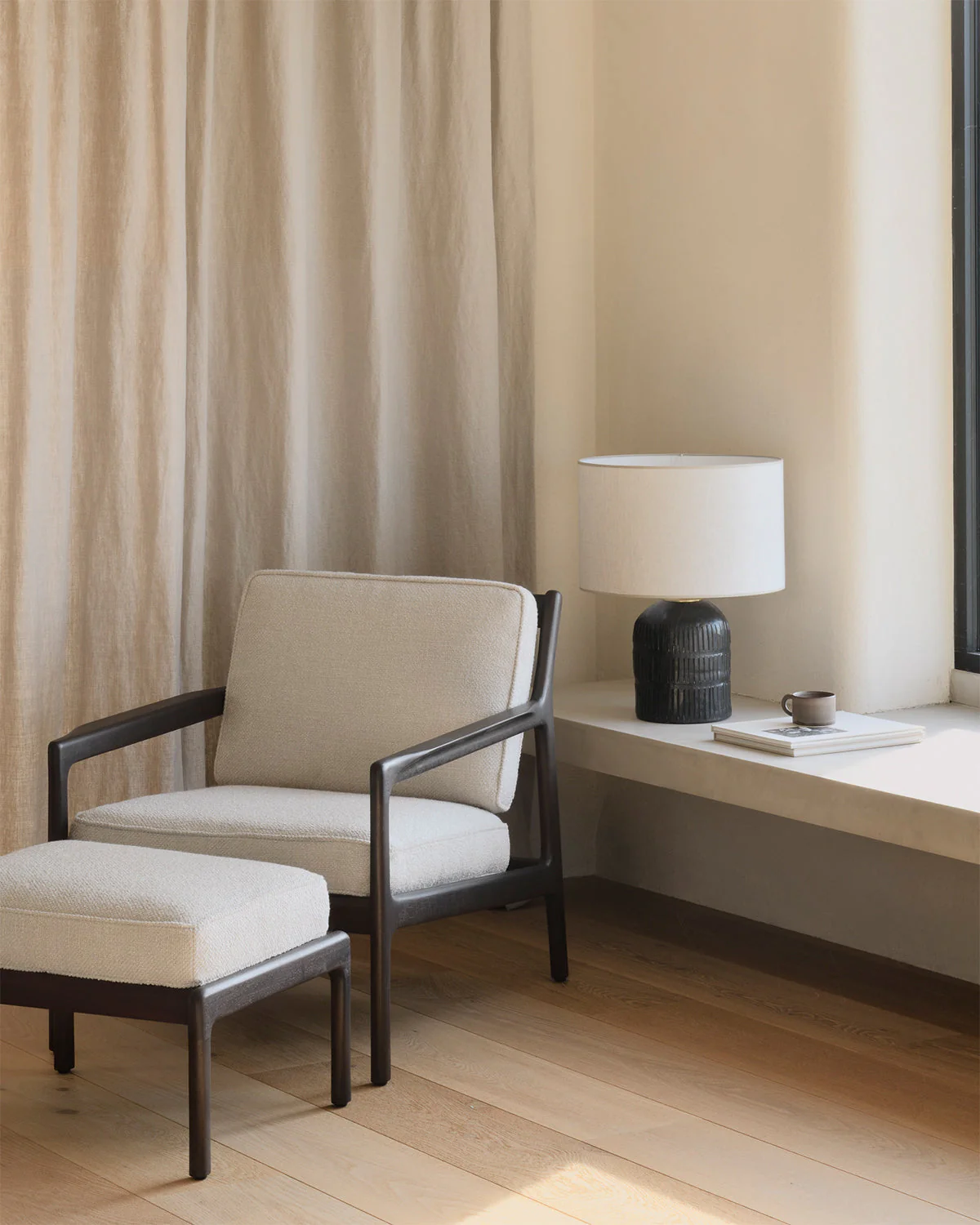 Jack Footstool -  Ivory - Image 5