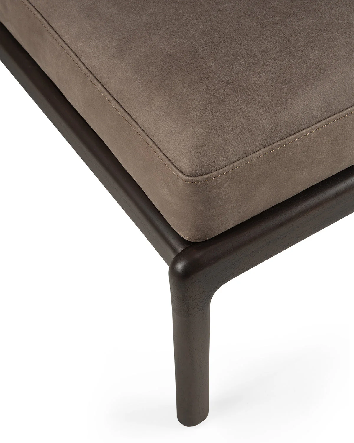 Jack Footstool - Nubuck Leather - Image 4