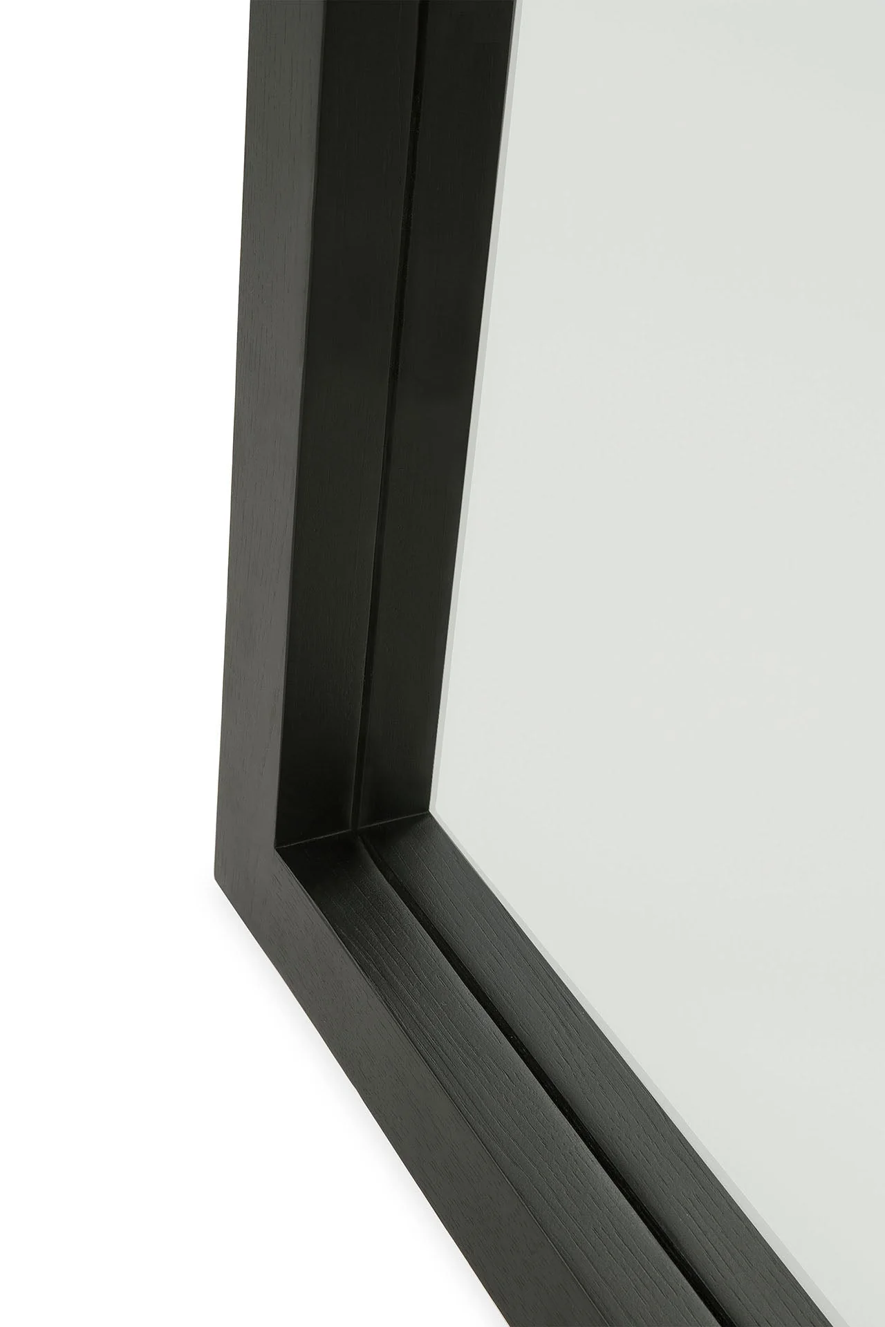 Light Frame Floor Mirror - Black - Image 3