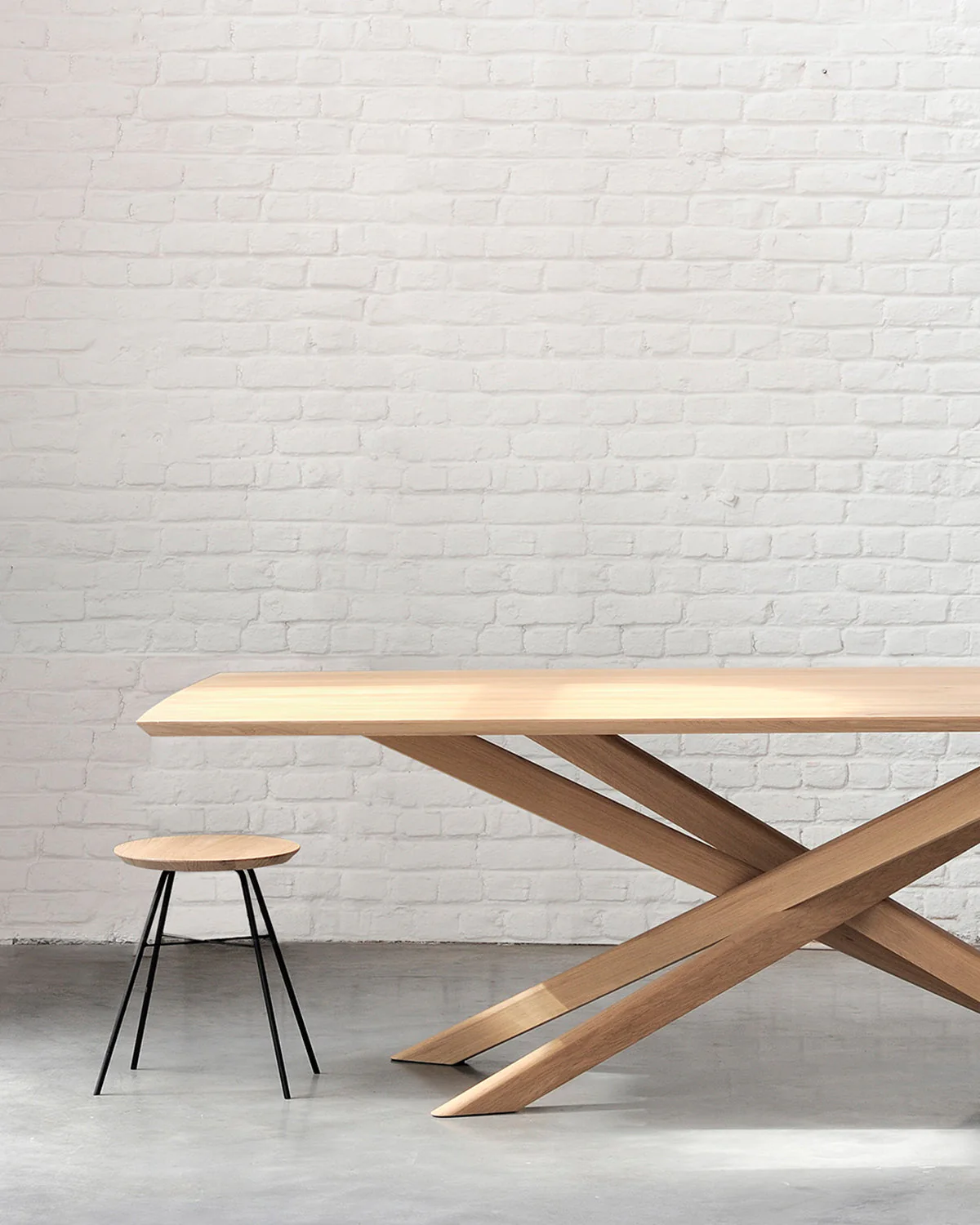 Mikado Dining Table Rectangular - Oak - Image 10