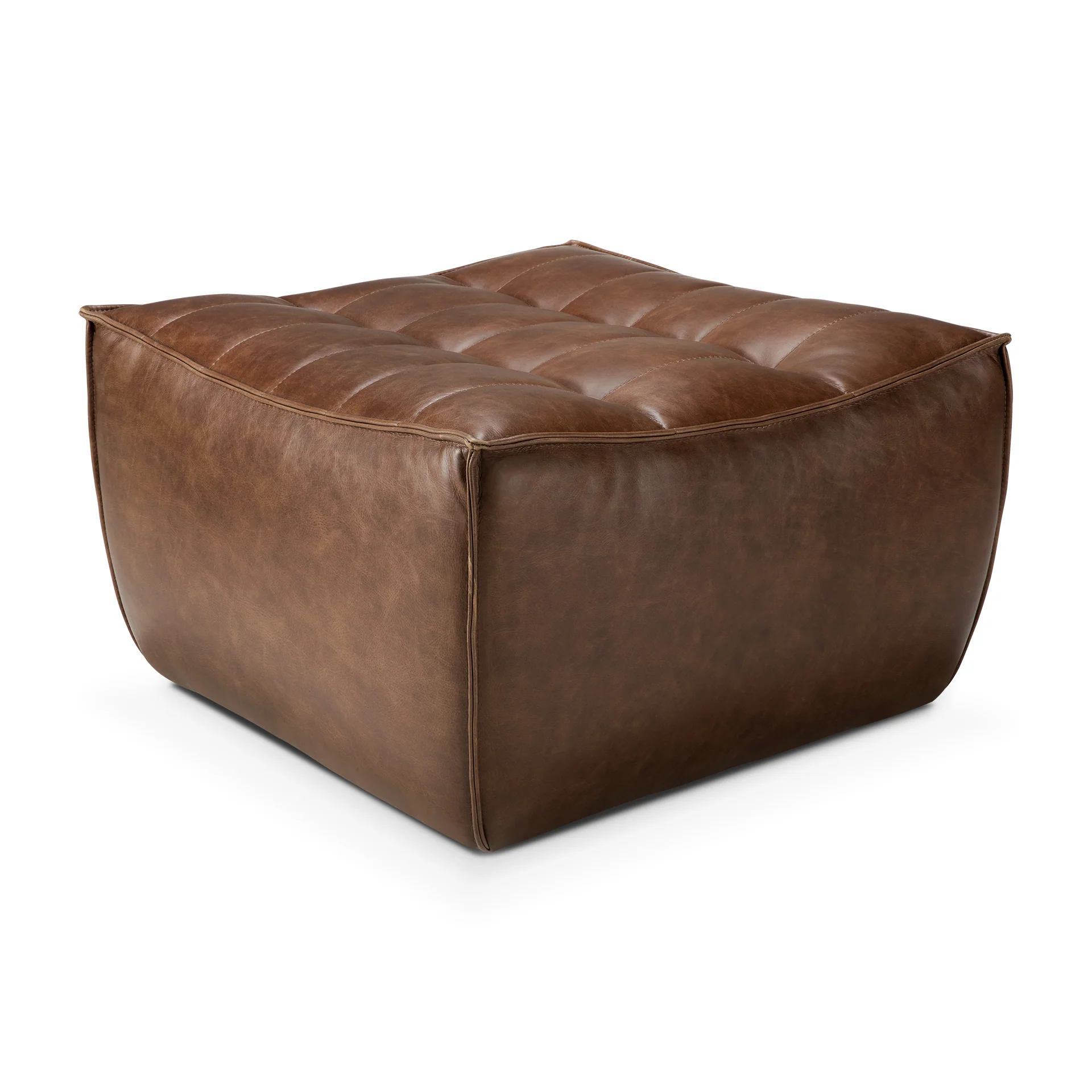 N701 Modular Sofa - Chestnut Leather - Image 14