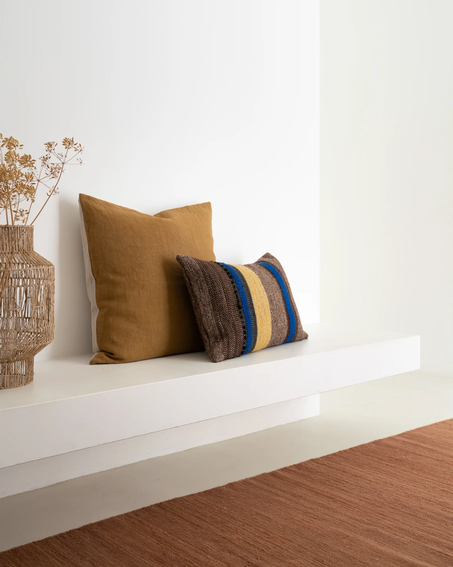 Nomad Kilim Rug - Terracotta - Image 5