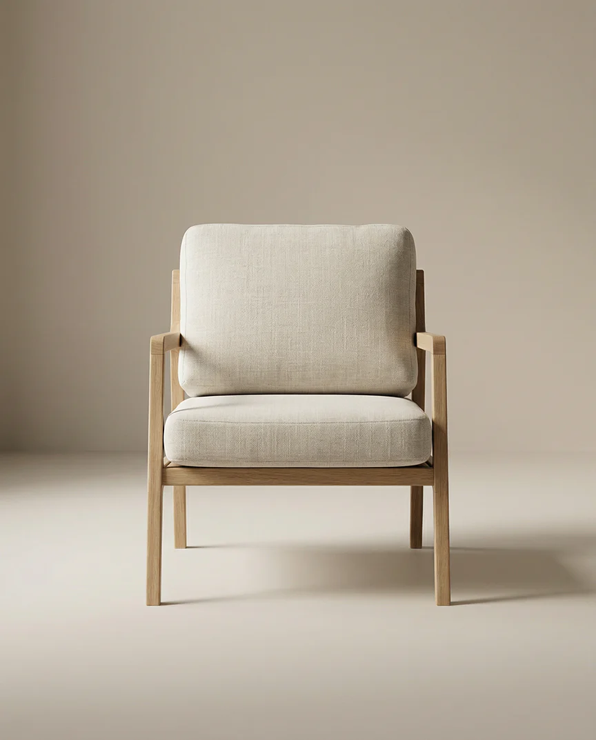 Nysse Lounge Chair | Fabric - Image 3
