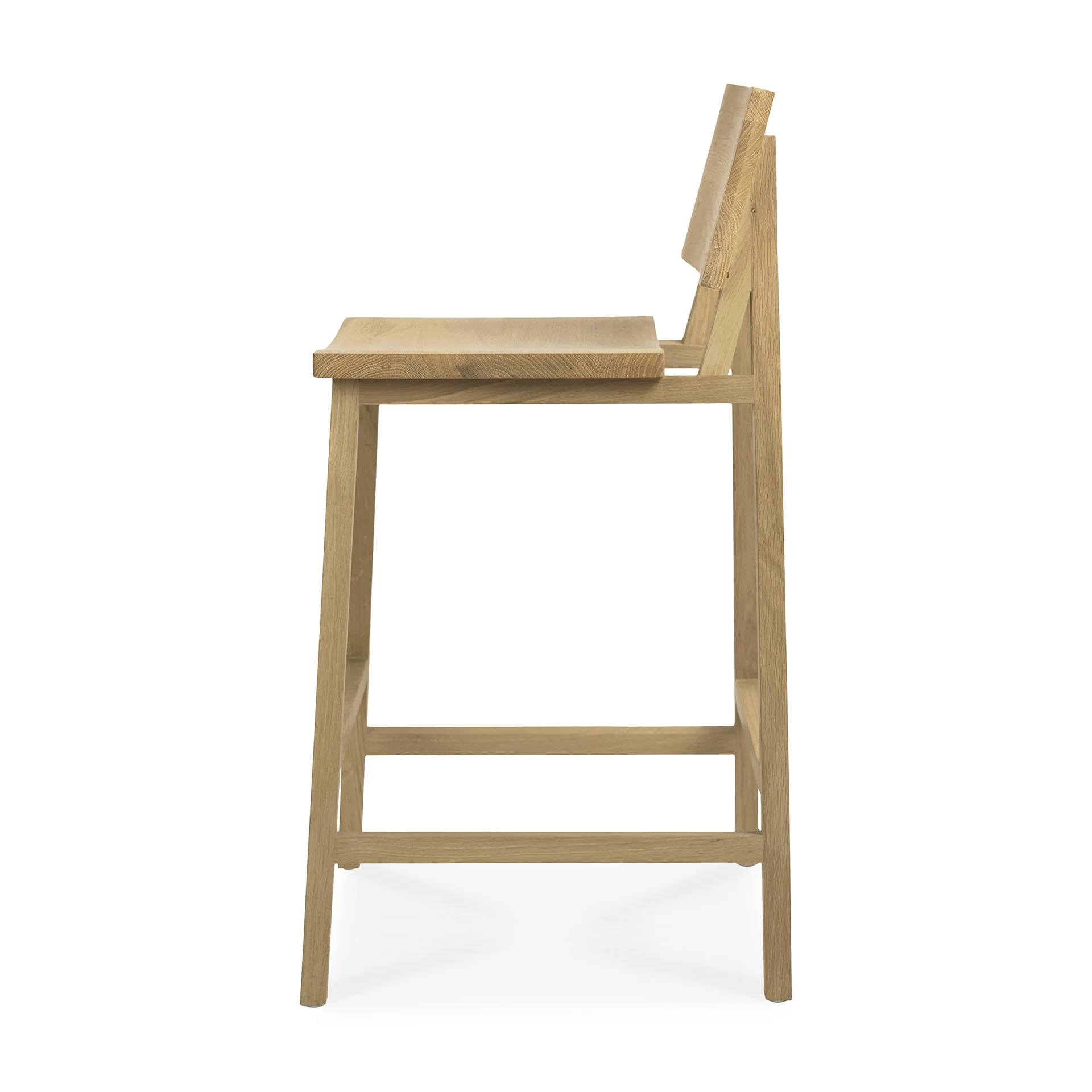 N3 Counter Stool - Oak - Image 3
