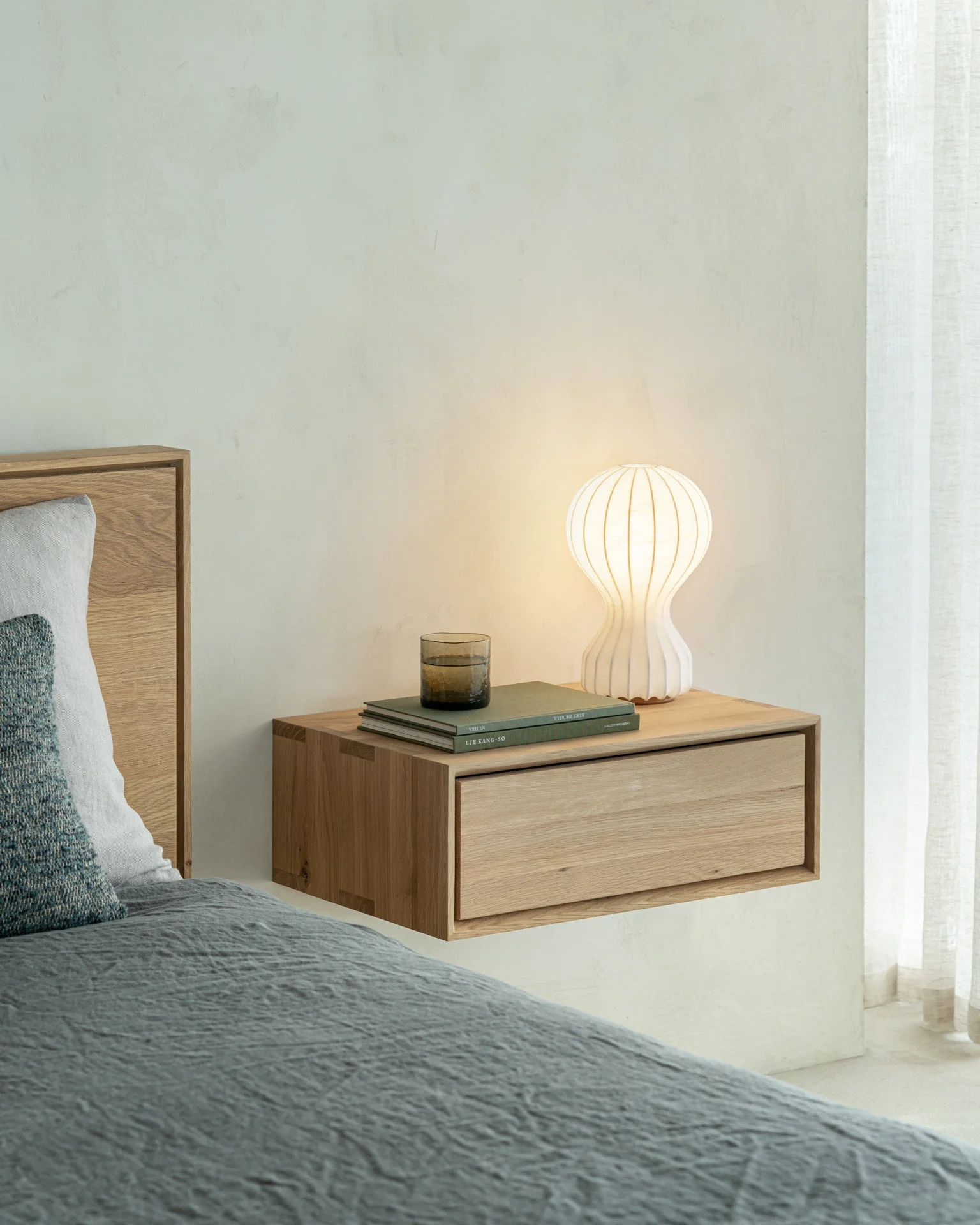 Nordic II Hanging Bedside Table - Image 7