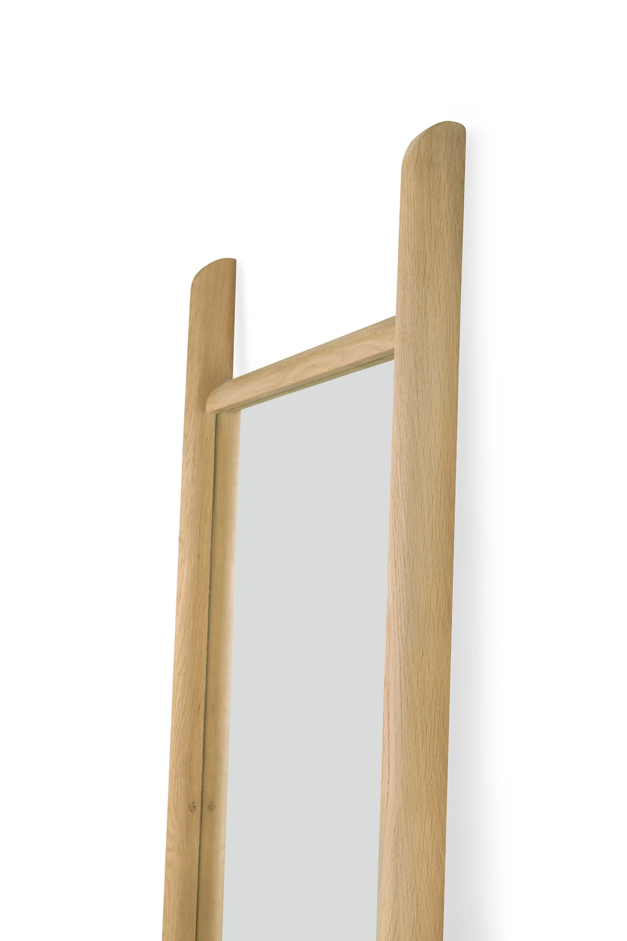 PI Foor Mirror - Oak - Image 3