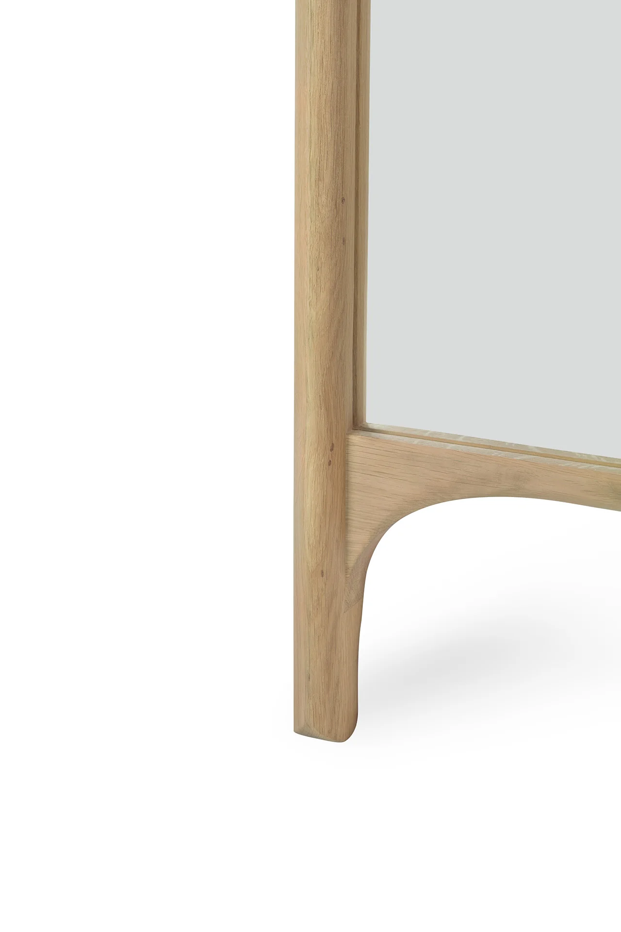 PI Foor Mirror - Oak - Image 4