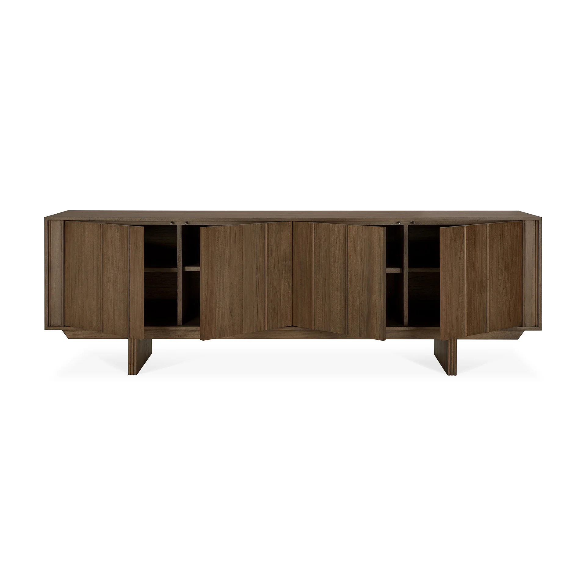Pillar Sideboard - Teak Wild Brown - Image 10
