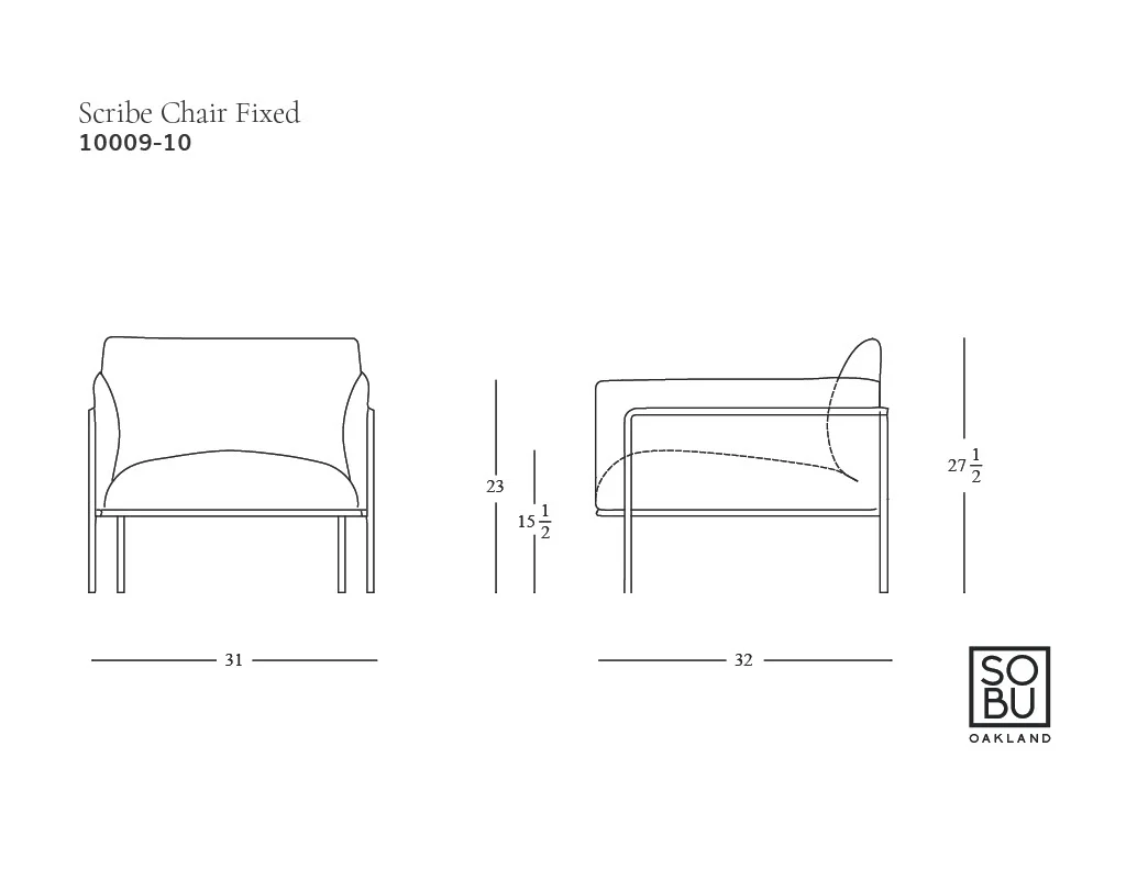 Scribe Lounge Chair | Leather - Image 4