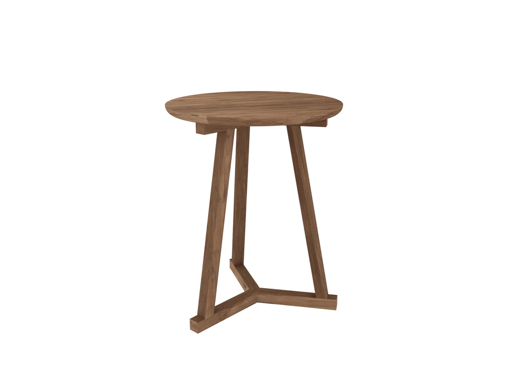 Tripod Side Table - Teak - Image 3