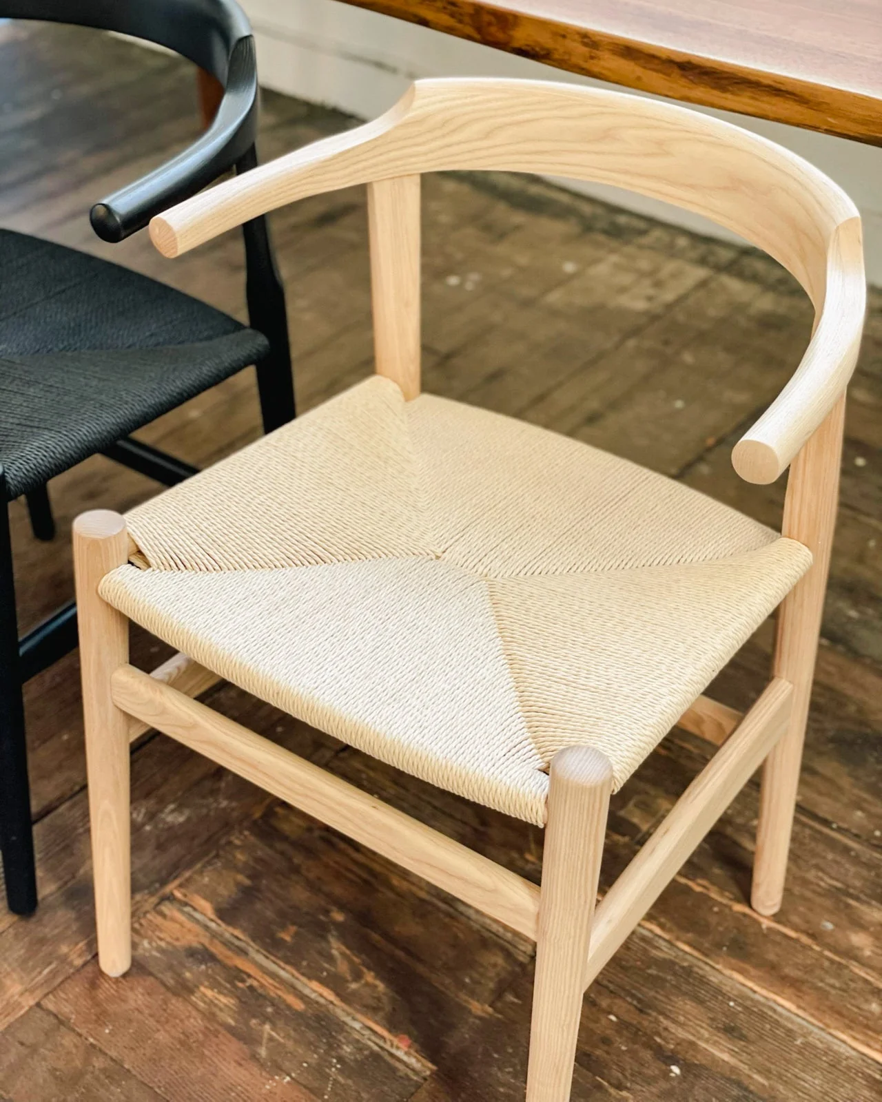 Thor Dining Chair - White Ash - Image 5