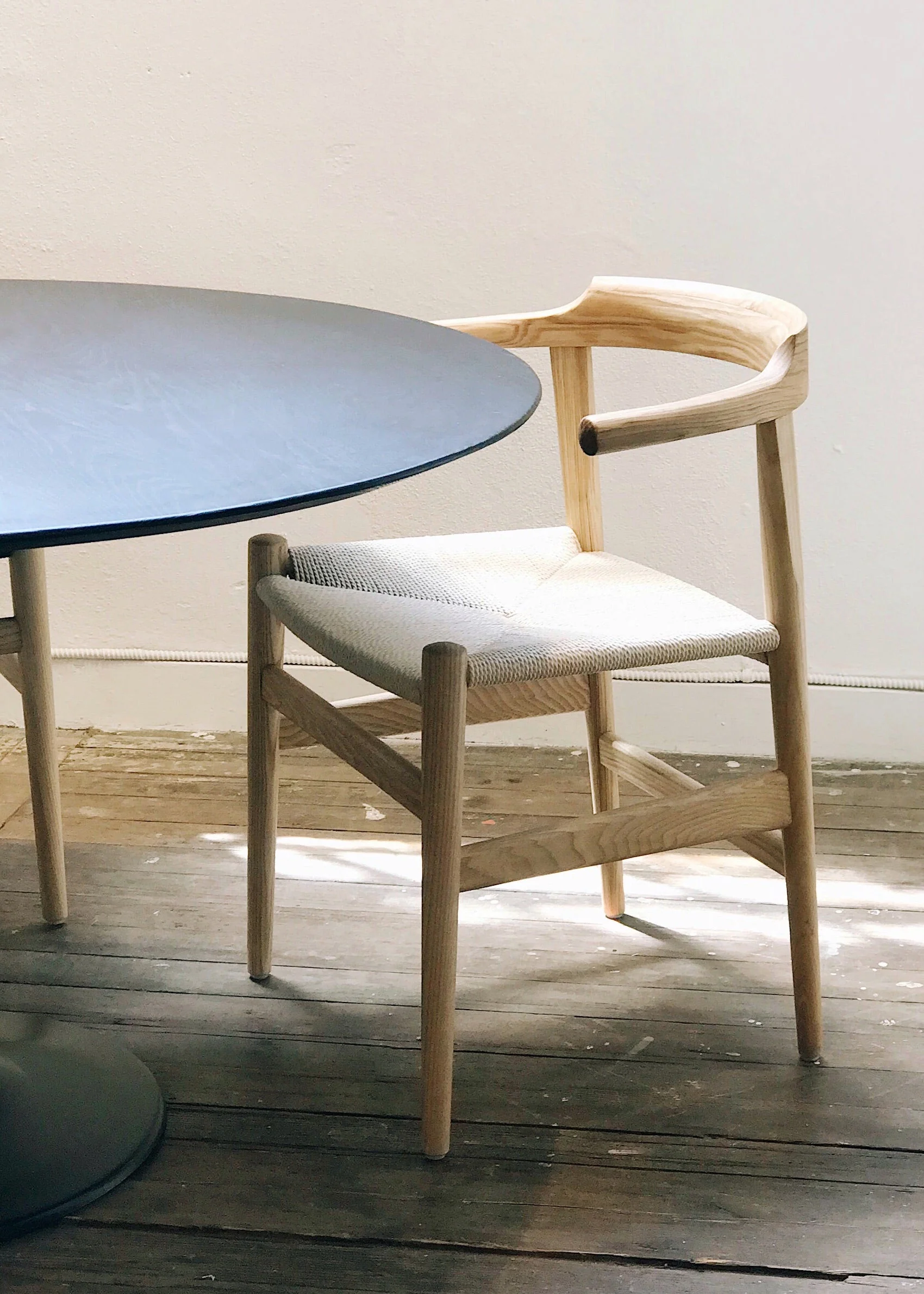 Thor Dining Chair - White Ash - Image 6