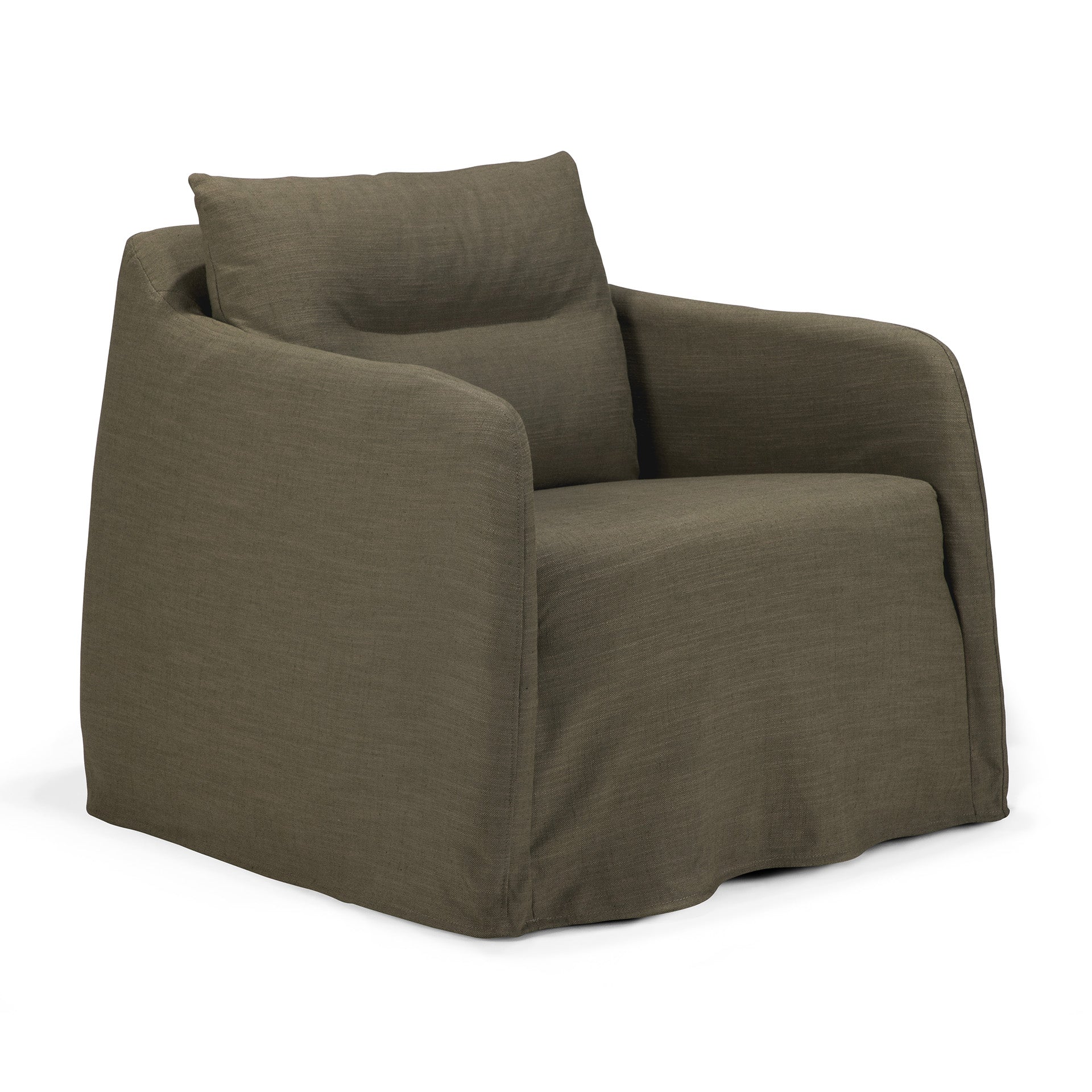 Weave Lounge Chair - Green - Image 3