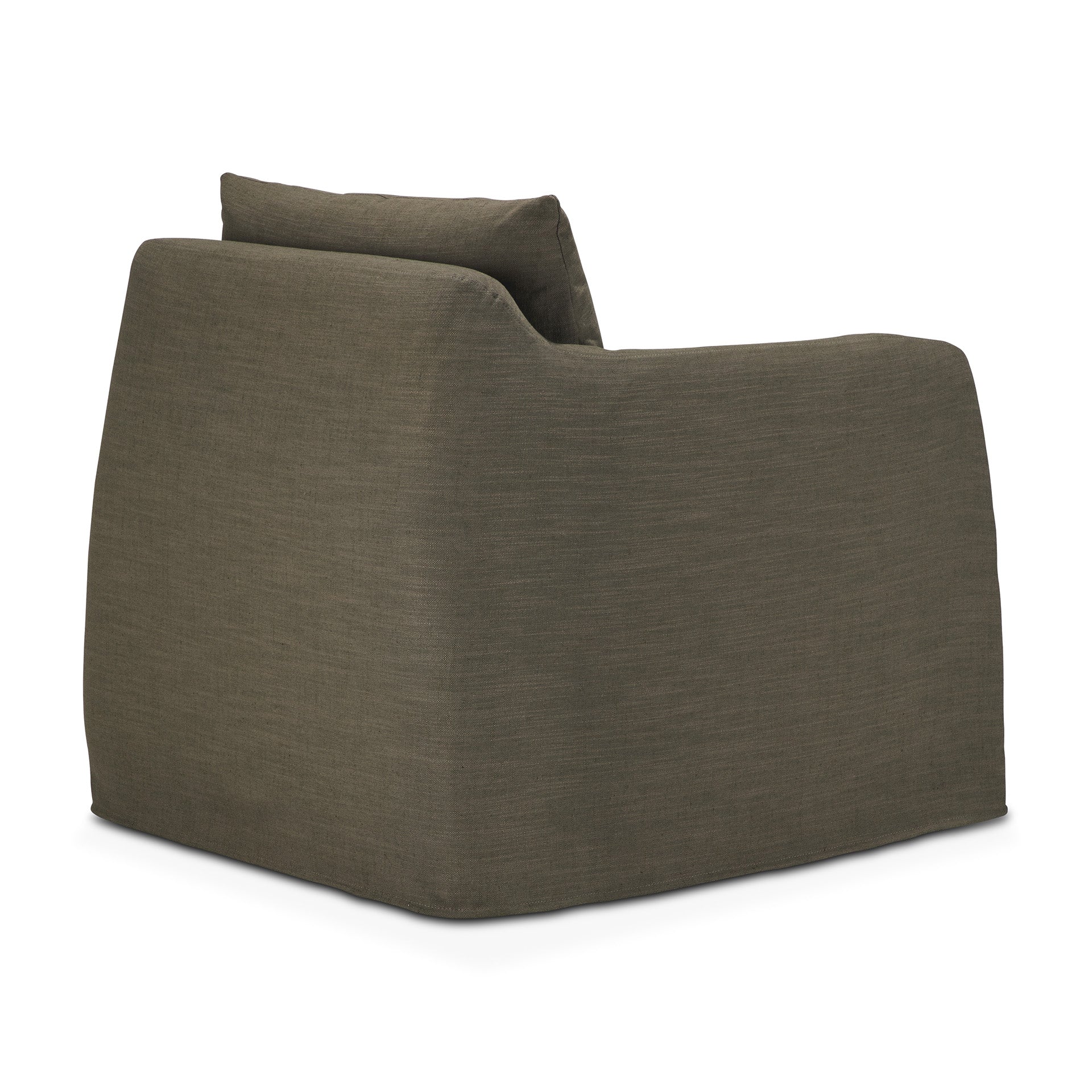 Weave Lounge Chair - Green - Image 6